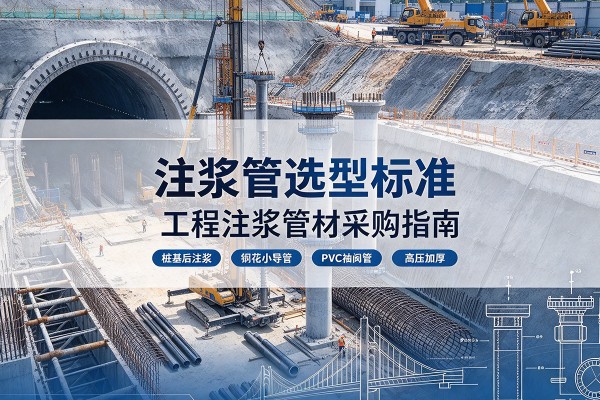 水富注浆管选型标准